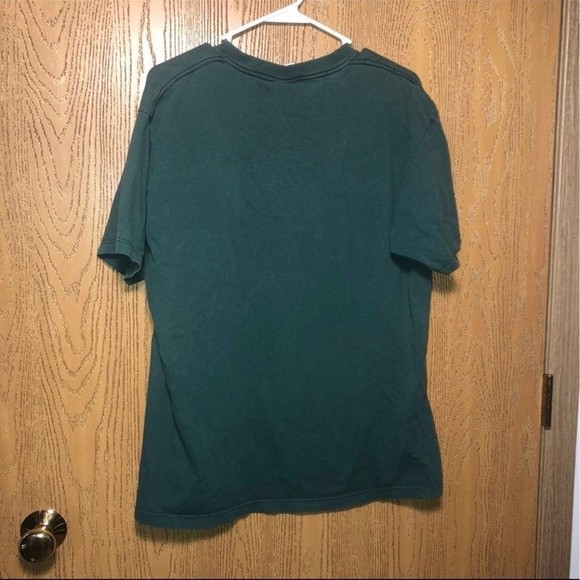 Vintage Reebok Men’s Green Retro Basic Casual T-Shirt Size Large - Picture 6 of 6